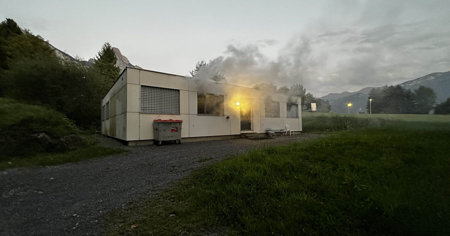 In Kaltbach hat eine Asylunterkunft gebrannt
