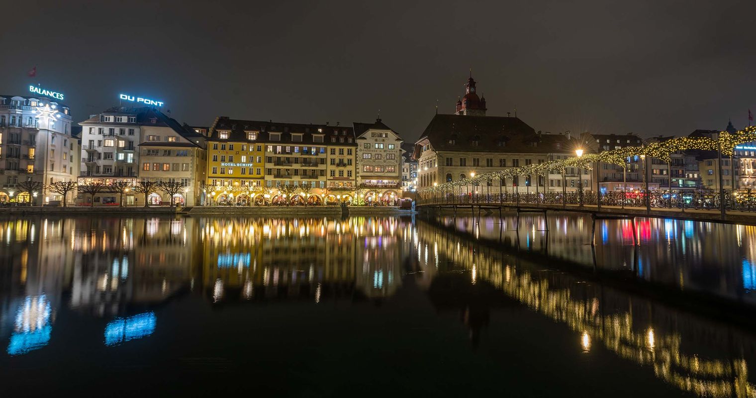 Weihnachtsbeleuchtung Luzern wird auf Sparflamme gesetzt