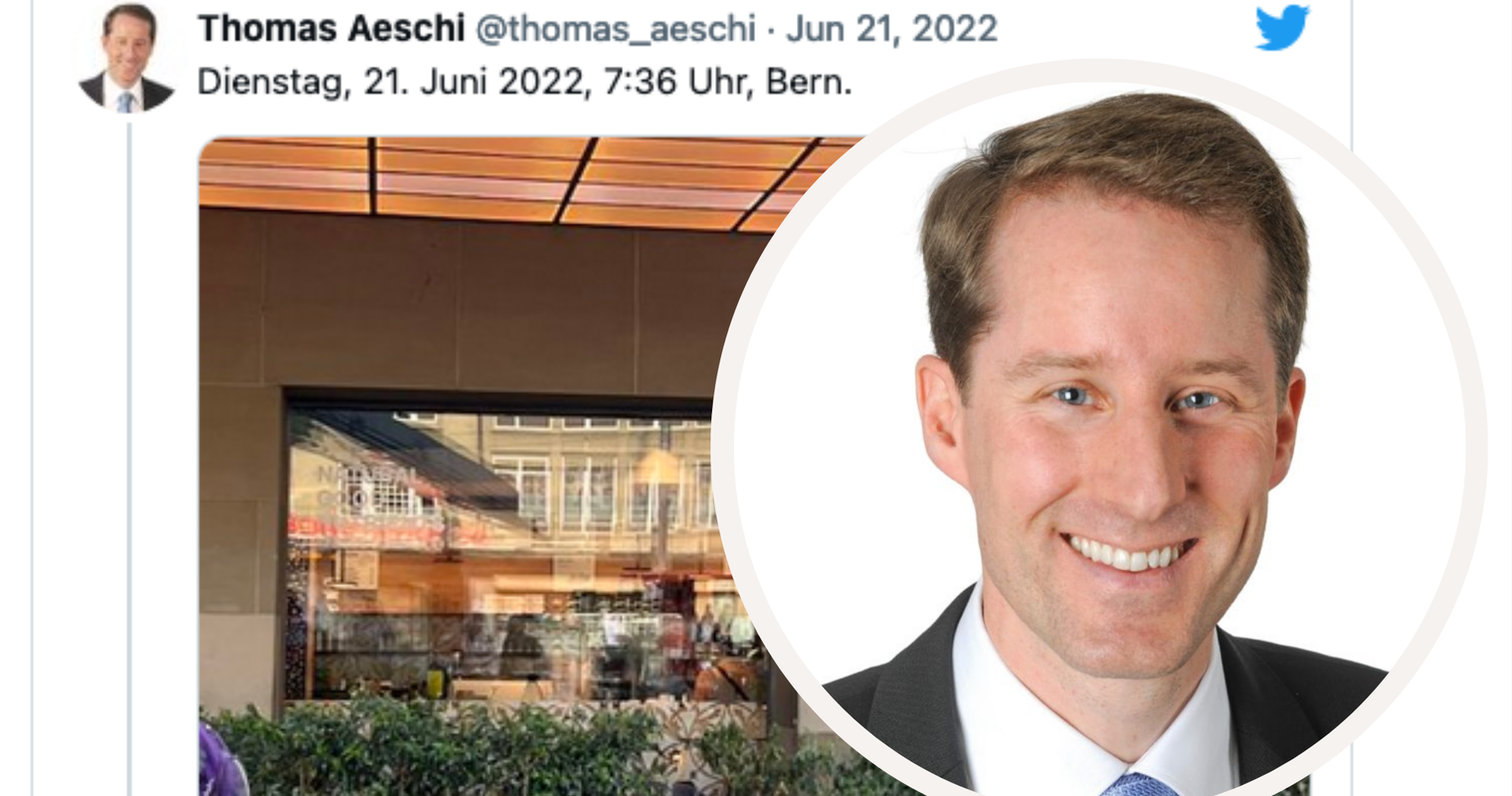 Thomas Aeschi löst erneut einen Shitstorm auf Twitter aus