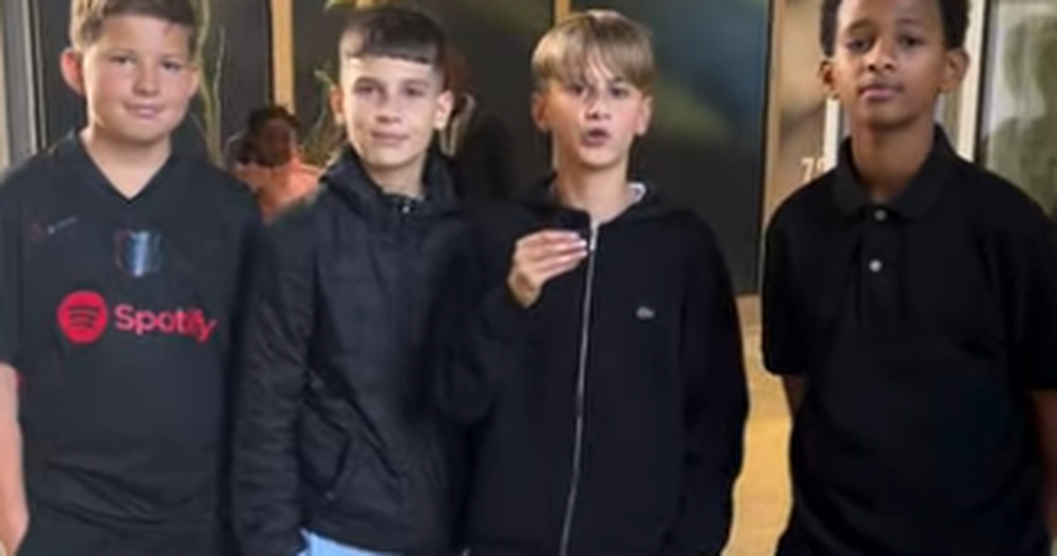 Dieses Video von vier Jungs im Emmen Center geht viral