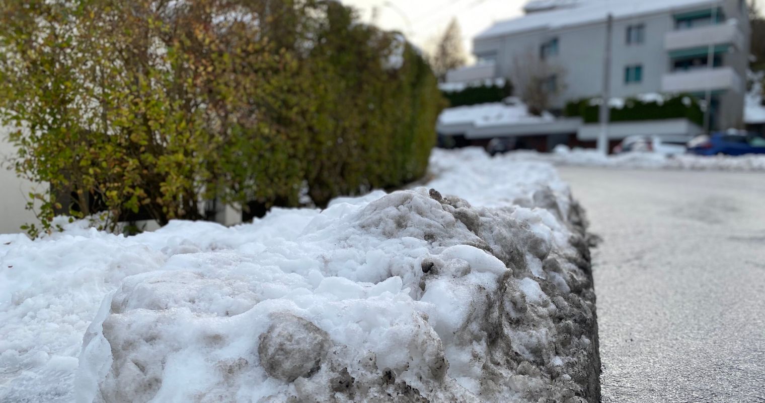 Schneeräumung der Stadt Luzern sorgt für massive Kritik