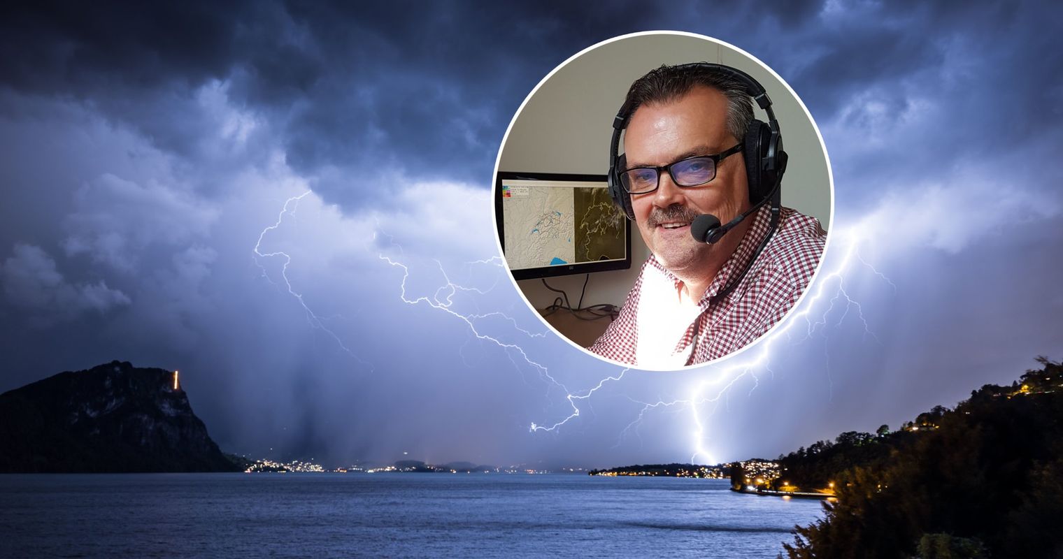 Meteorologe mahnt wegen heftigem Regen in Luzern und Zug zur Vorsicht