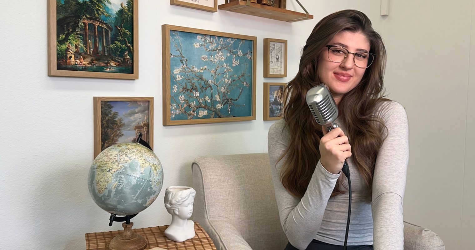 Wie eine Luzernerin mit Podcasts die Welt erklären will