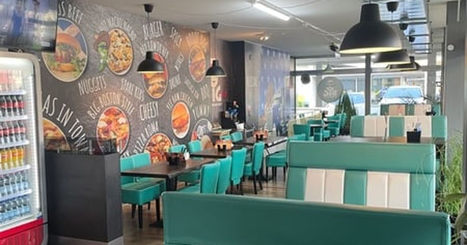Imbiss für Burger und Pizza ist ab sofort zu vermieten