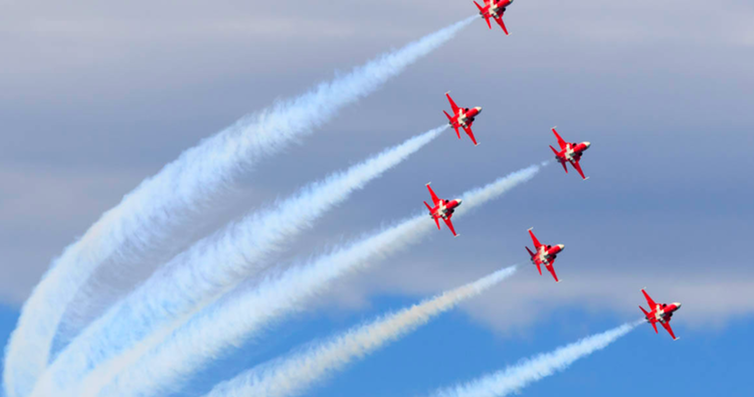 Darum fliegt Patrouille Suisse am Wochenende in Emmen