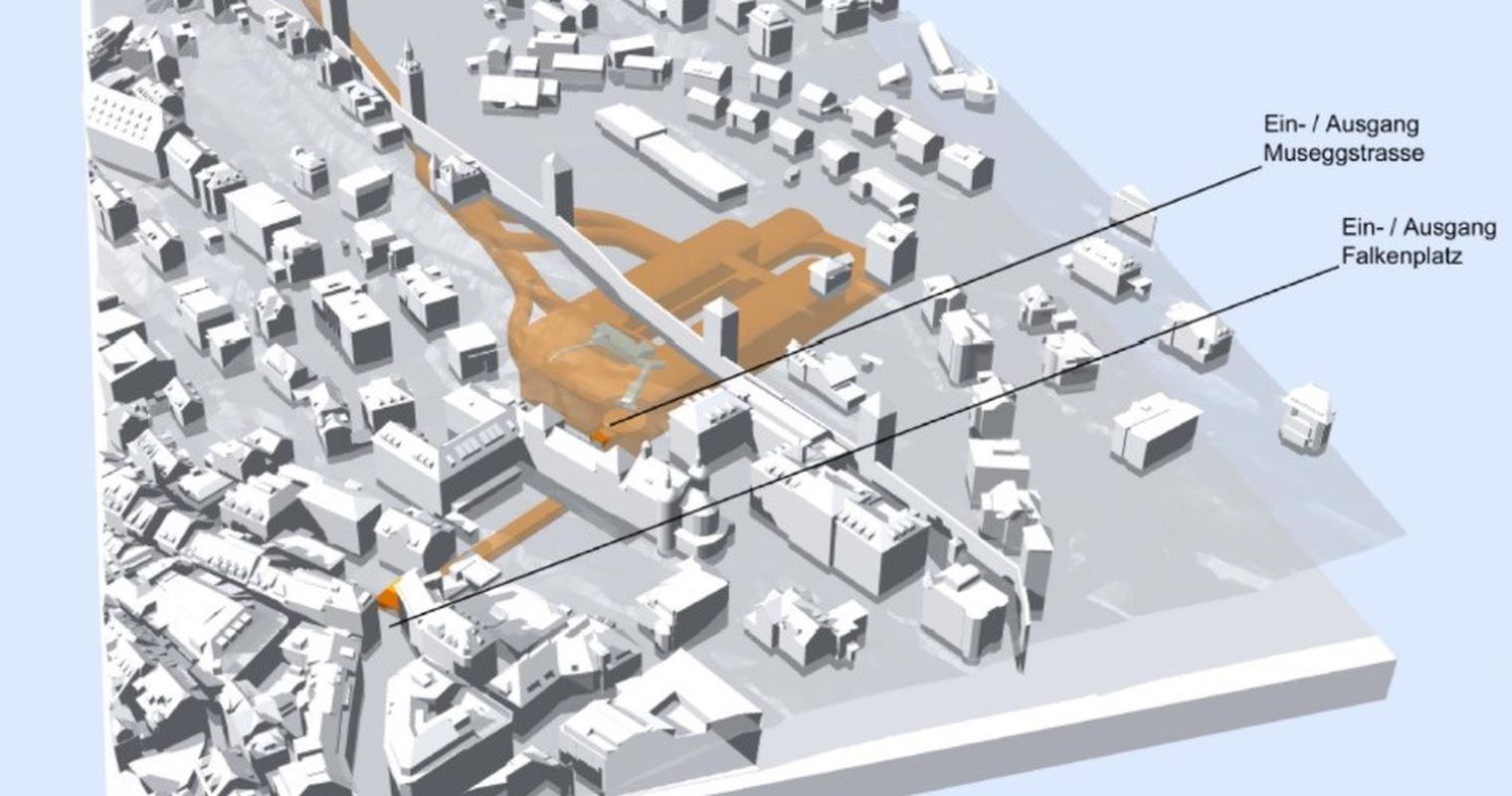 Parkhaus Musegg wird teurer als geplant