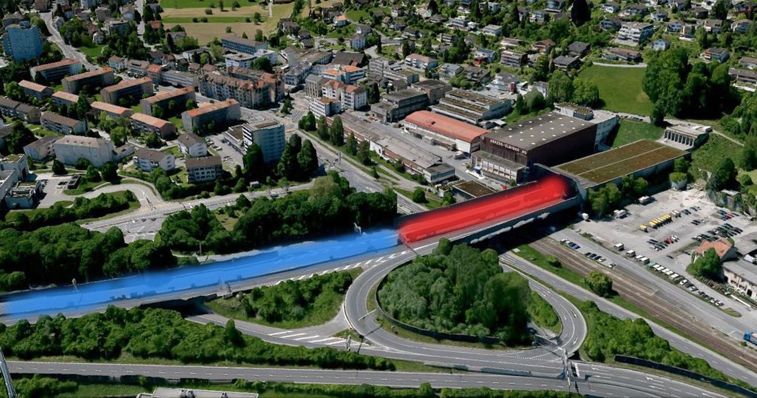 700-Meter Tunnel: Kein Geld vom Kanton