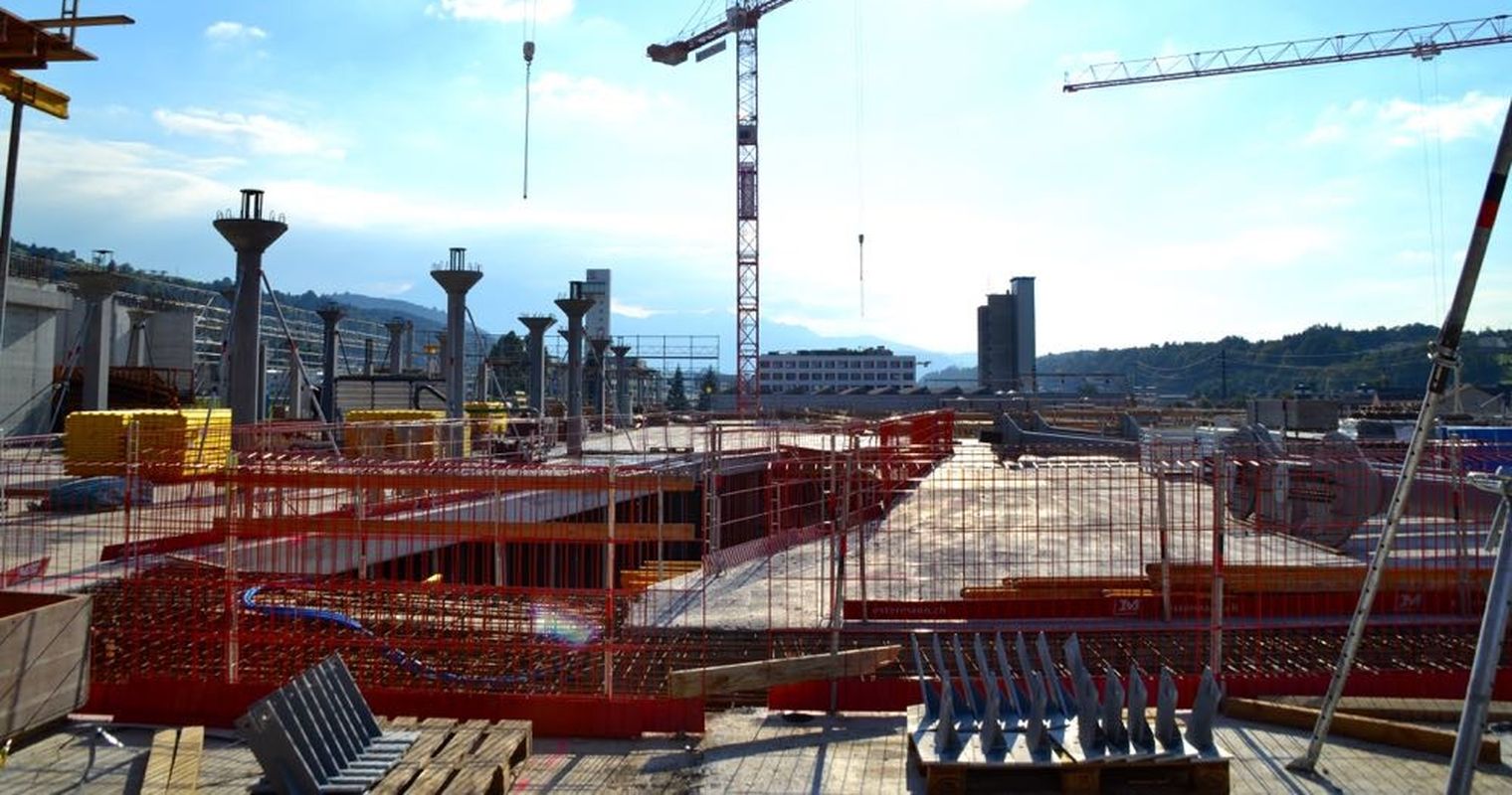 Es wird gebaut, was das Zeug hält