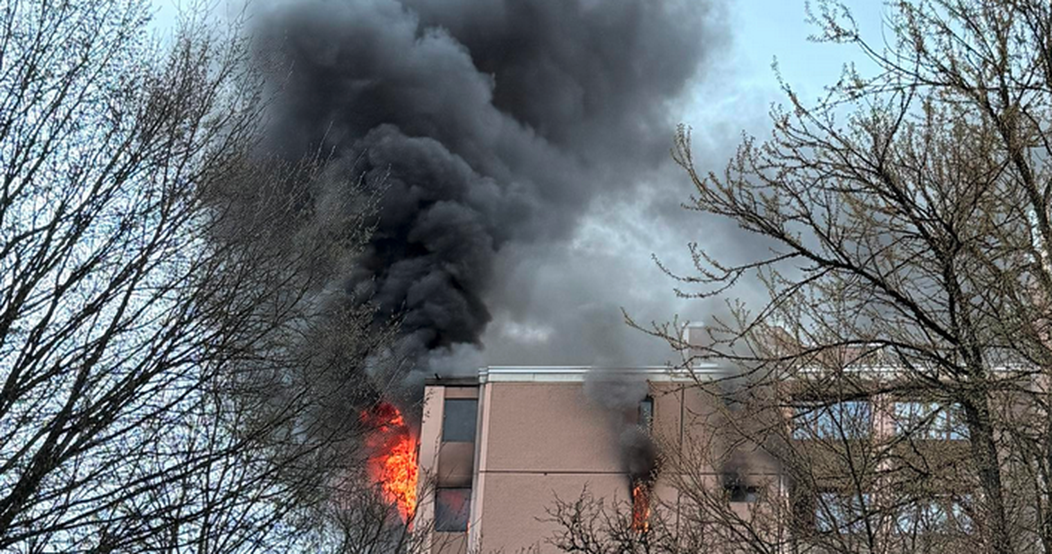 Brand in Cham: Plötzlich stand eine Wohnung in Flammen