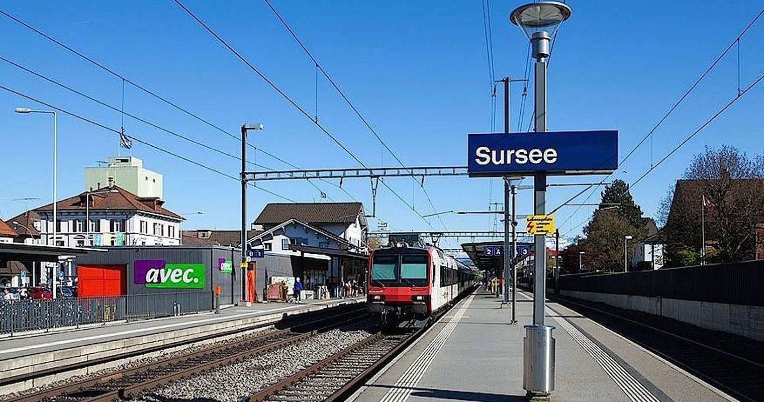 So früh fuhr fast noch kein Zug in Luzern