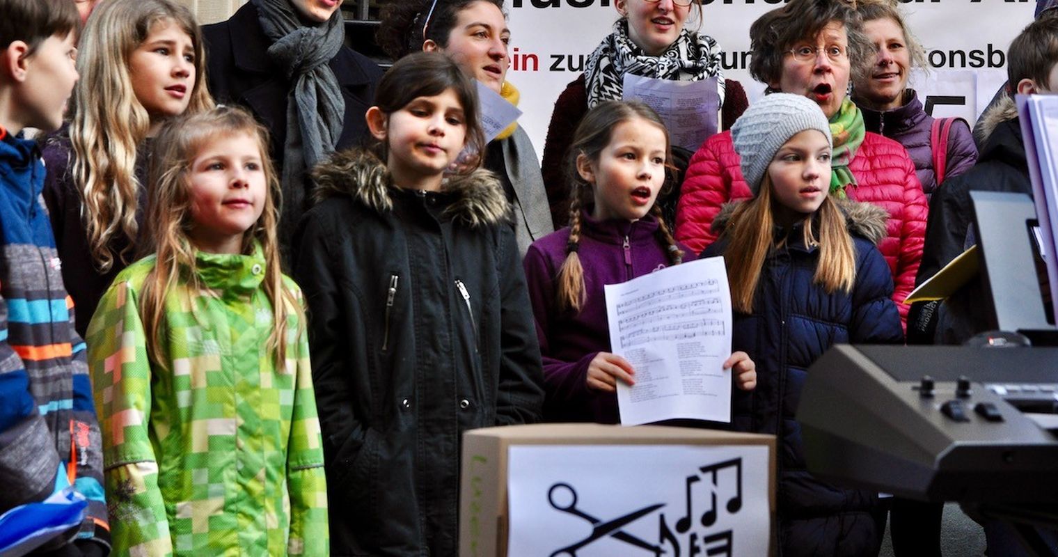 Über 30’000 Unterschriften gegen den Abbau bei Musikschulen