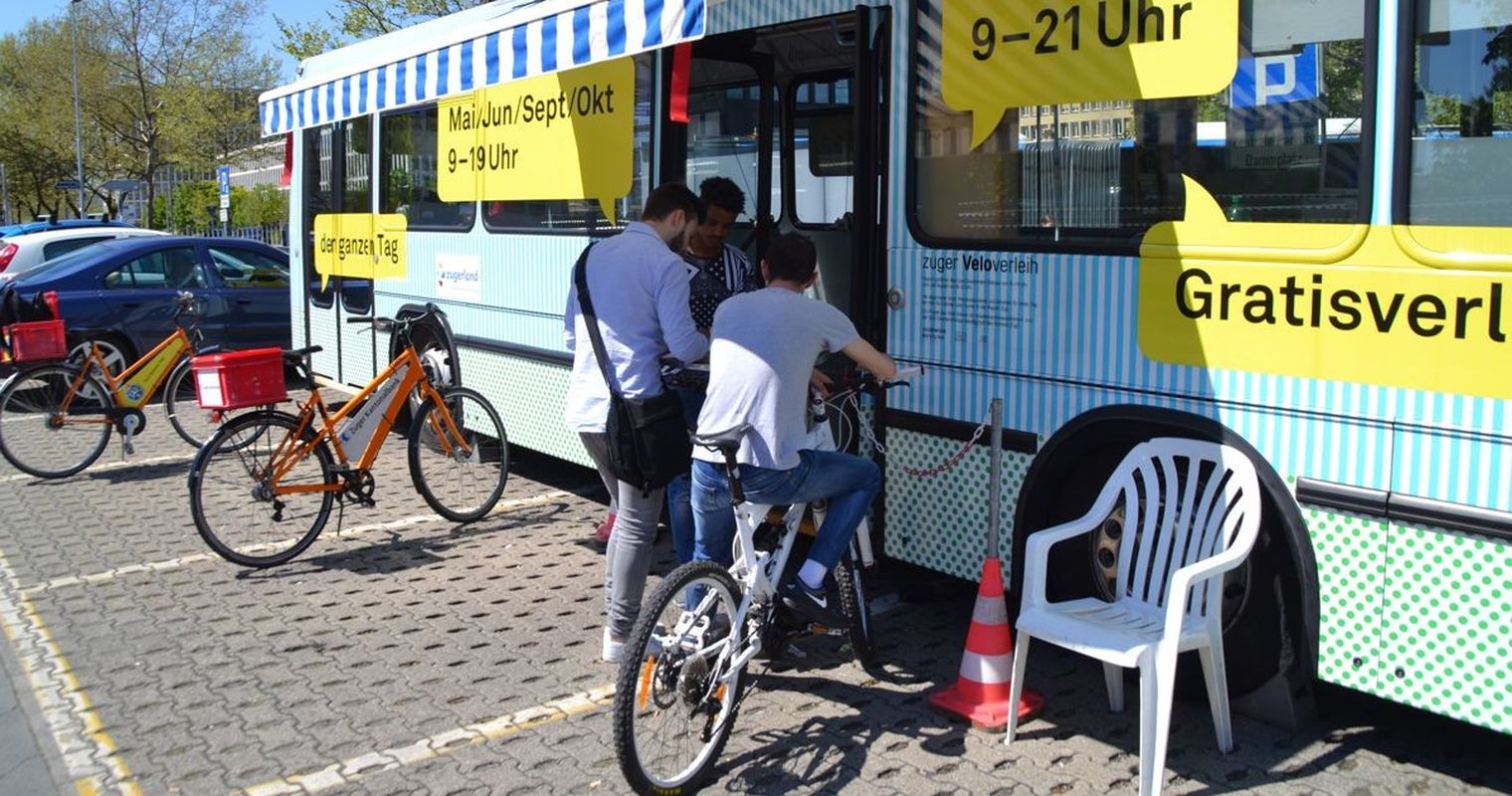 Nun kommen wohl die grossen Veloanbieter nach Zug
