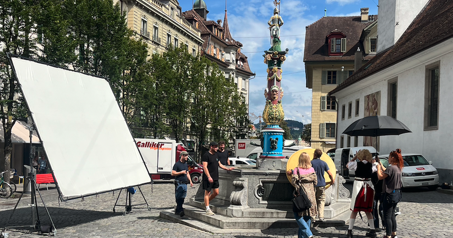 Dreharbeiten am Kapellplatz: Das steckt dahinter