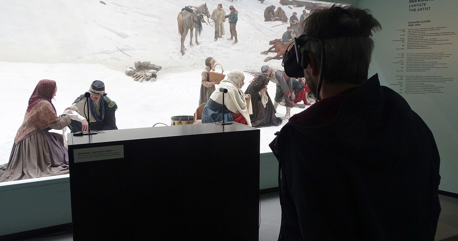 Die gemalte «Virtual Reality» trifft auf die digitale
