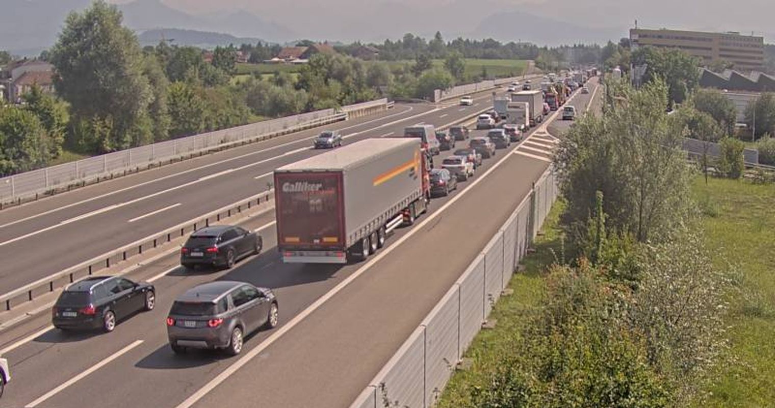 Unfall auf der A2: Verkehrschaos rund um Luzern