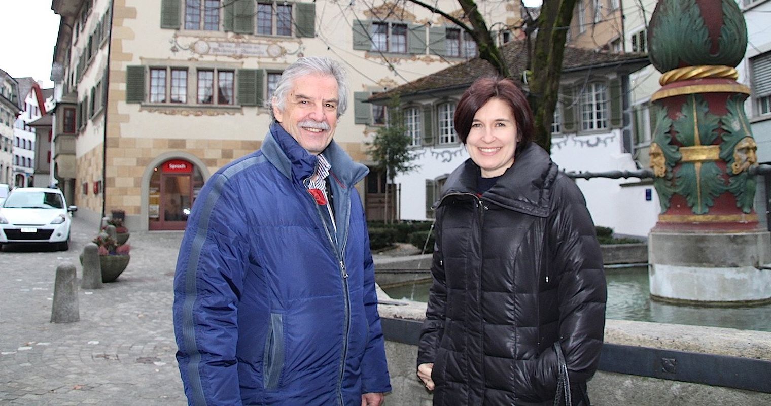 Tatiana Vogt und Fredy Weller: die Geburtshelfer aus der Altstadt
