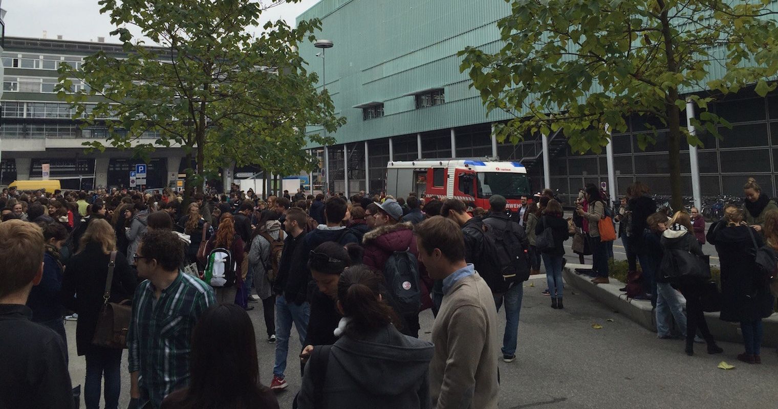 Feueralarm an der Uni