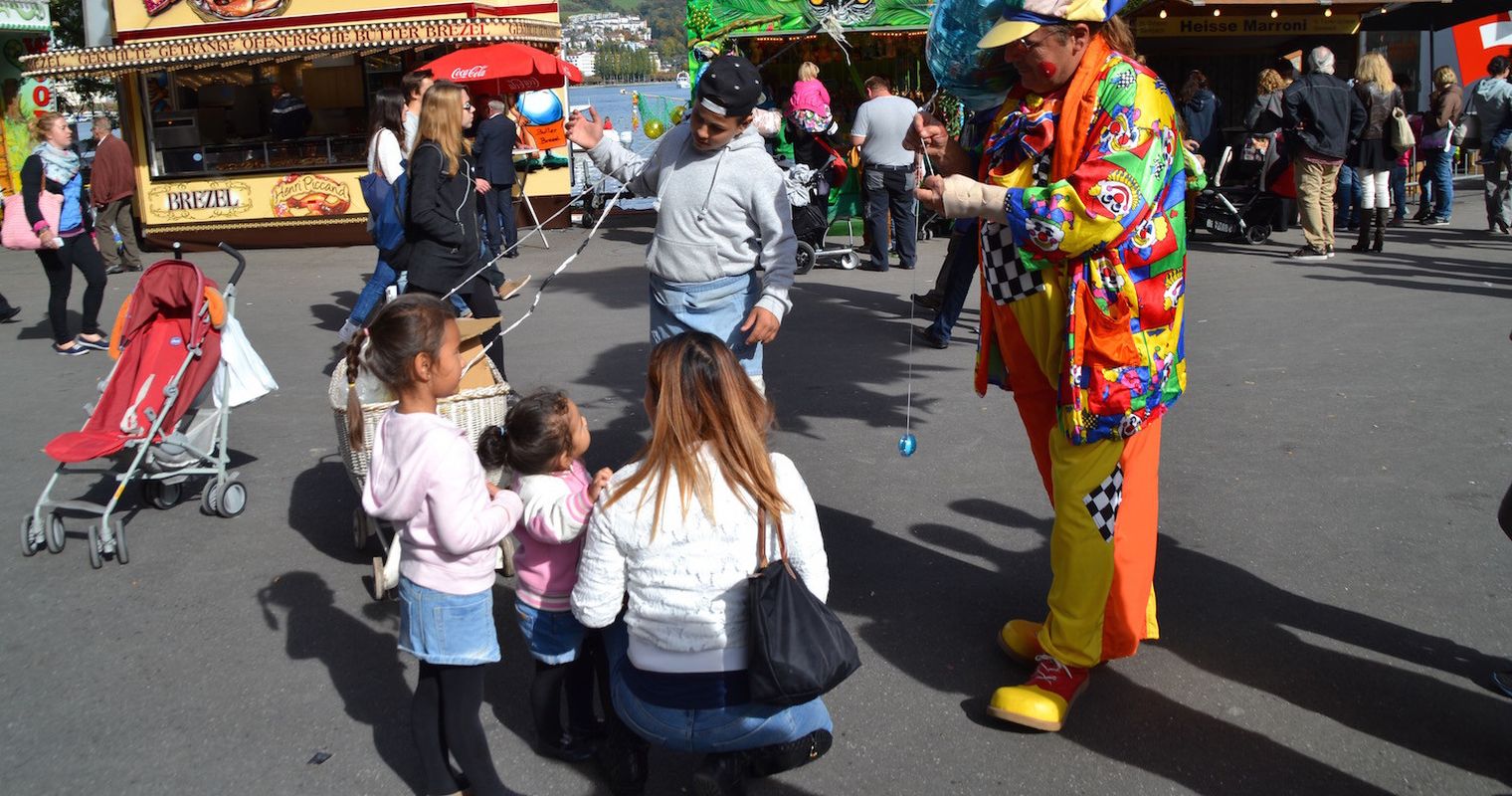 Ballone statt eigene Kinder