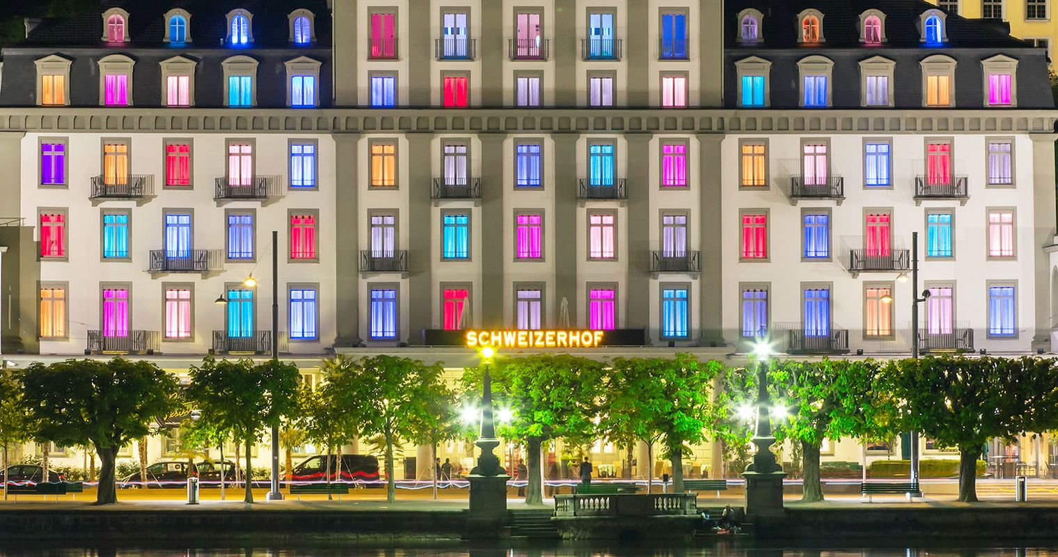 Luzern: «Schweizerhof» bald ohne farbige Fenster?
