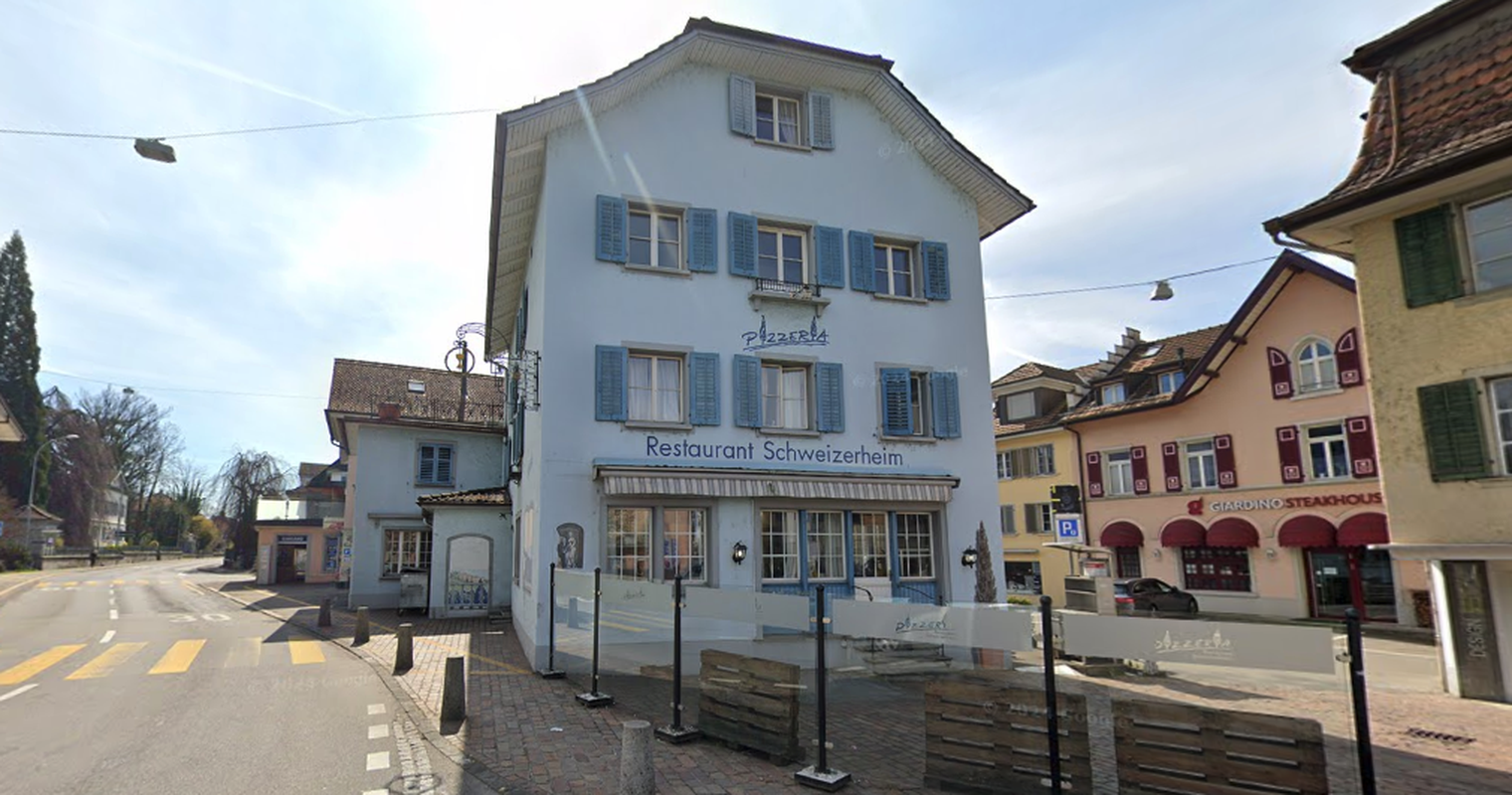 Im Restaurant Schweizerheim fahren die Bagger auf