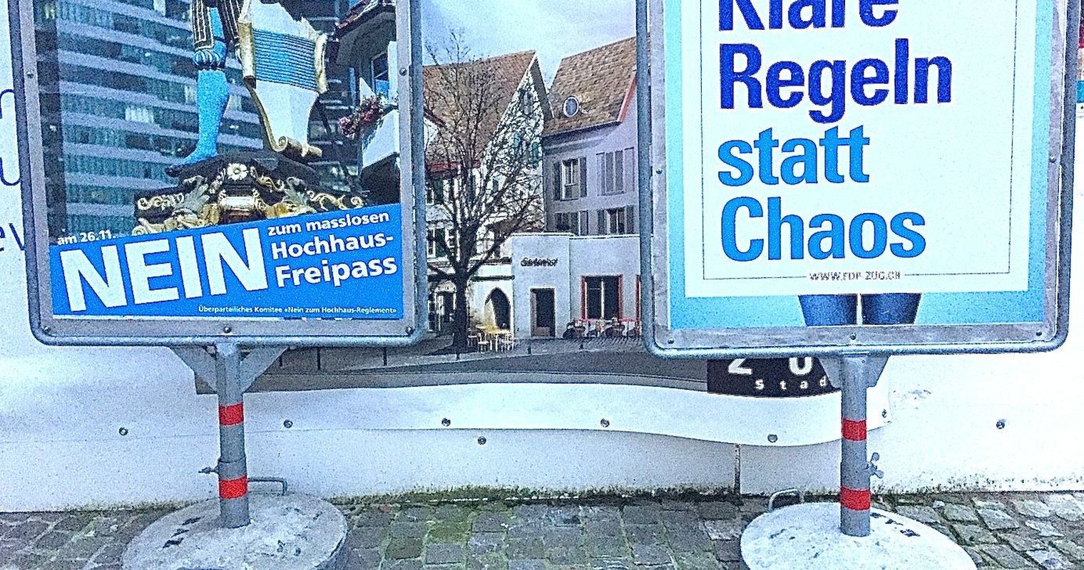 Stadtzuger wollen ein liberales Hochhausreglement
