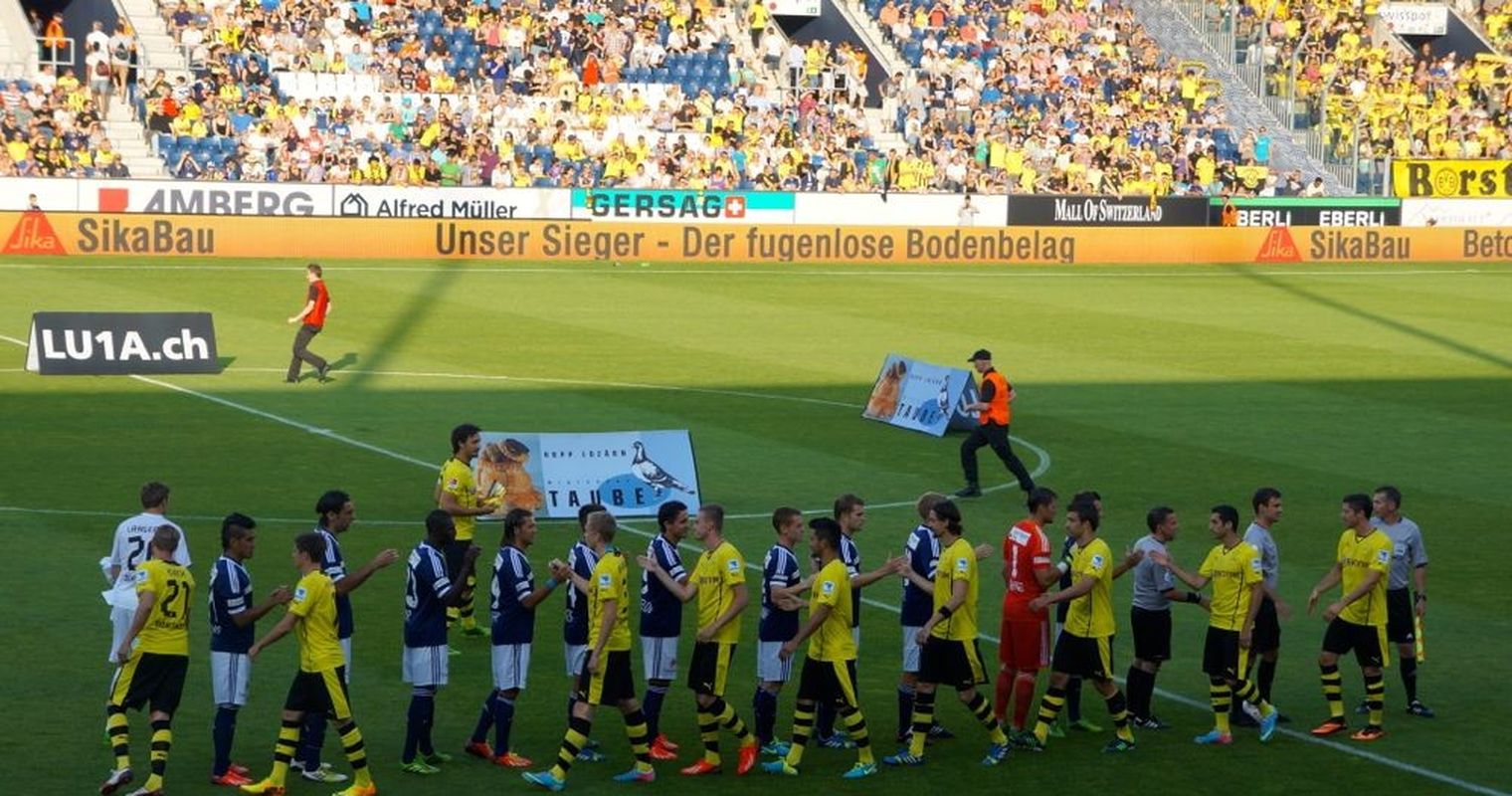 Impressionen: FC Luzern – Borussia Dortmund
