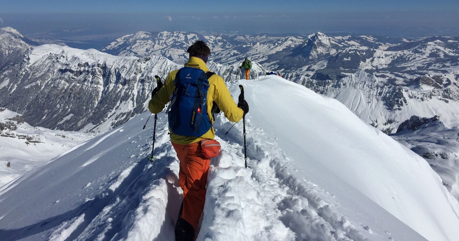 Skitour auf den Rossstock bei Riemenstalden