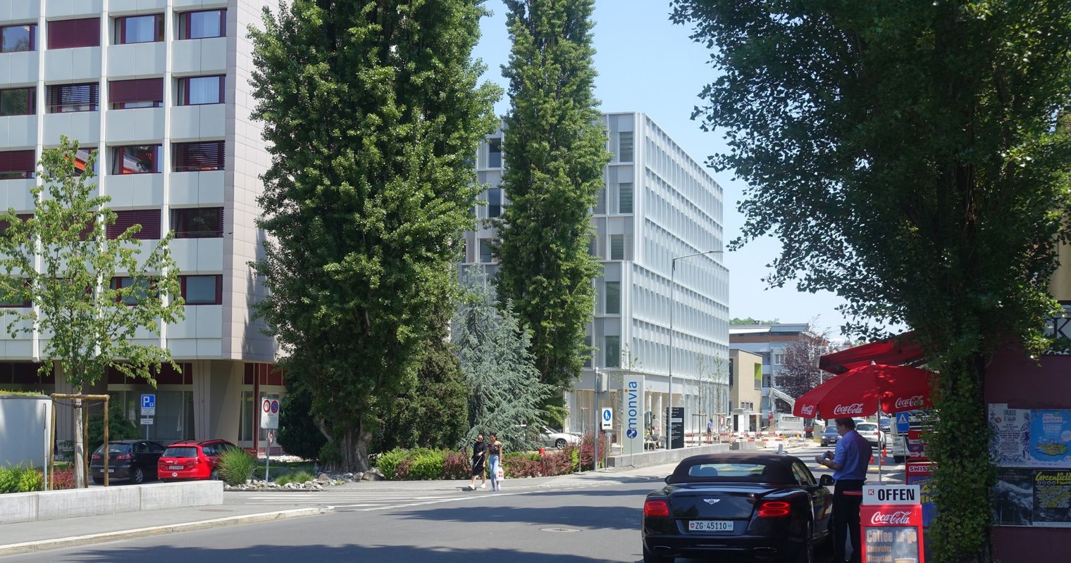 Vorgeschmack der markanten Veränderungen auf Luzerner Spitalareal