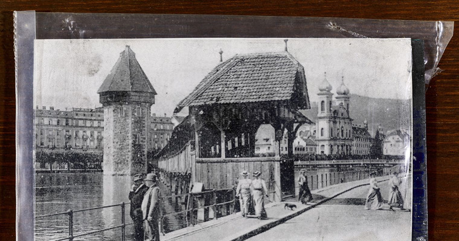 Druckplatten offenbaren historische Ansichten von Luzern