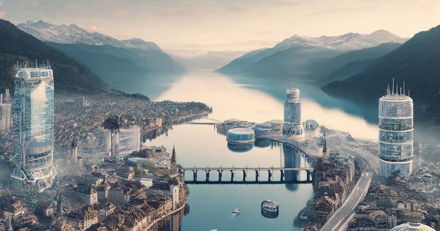Diese KI zeigt uns, wie Luzern in 100 Jahren aussieht