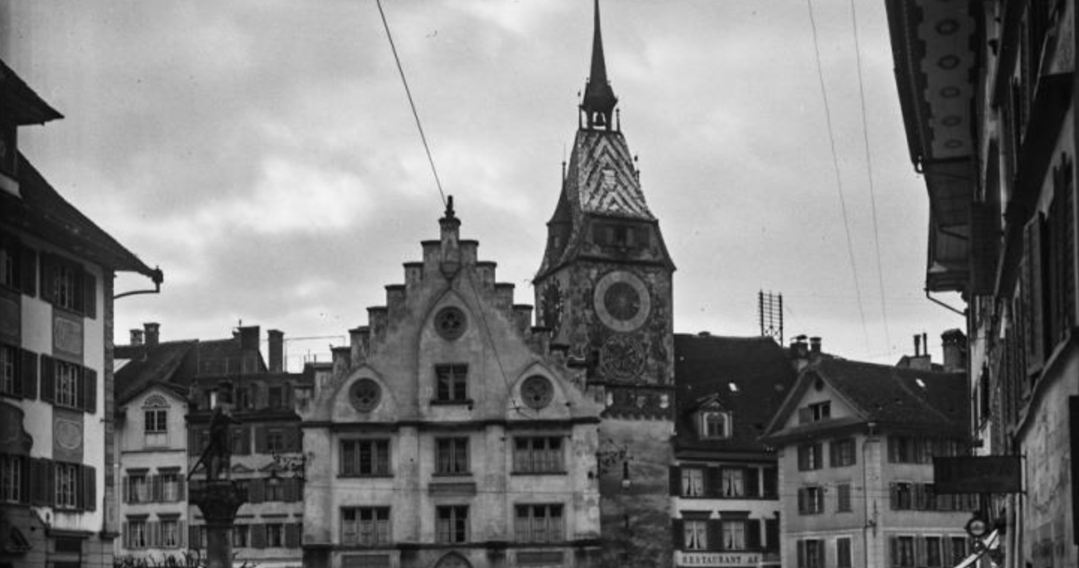 So sah das Stadtleben in Zug vor über 100 Jahren aus