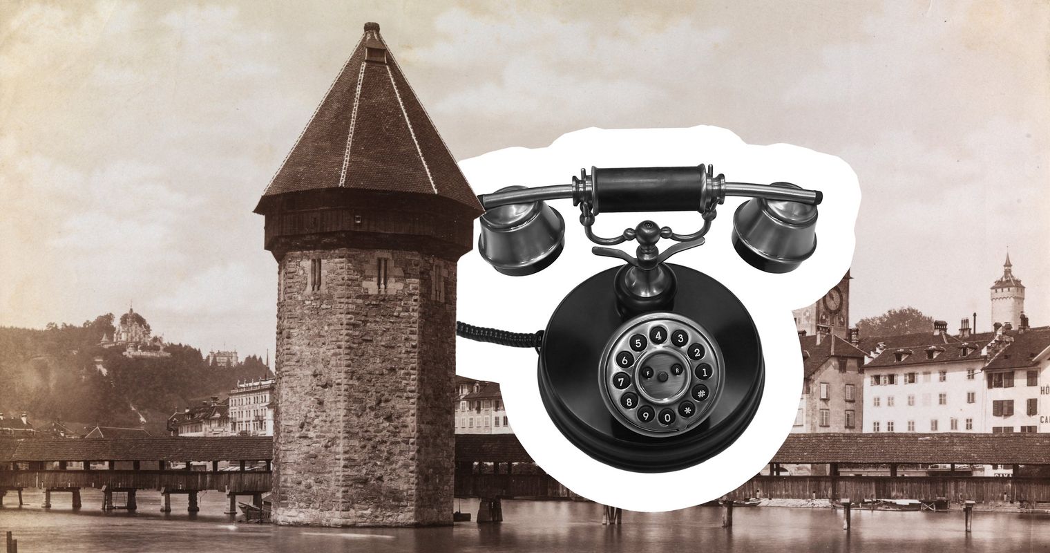 Als der Luzerner Regierungsrat sein erstes Telefon bekam