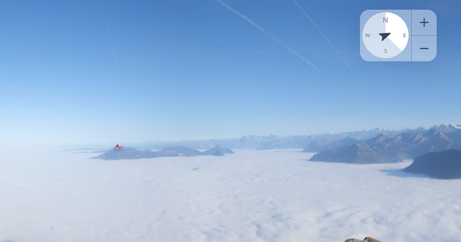 Zentralschweizer Berge überragen Wolken – nur einer nicht