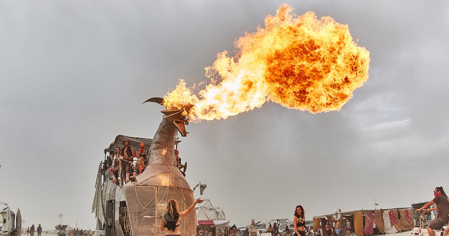 Verrückte Bilder eines verrückten Festivals
