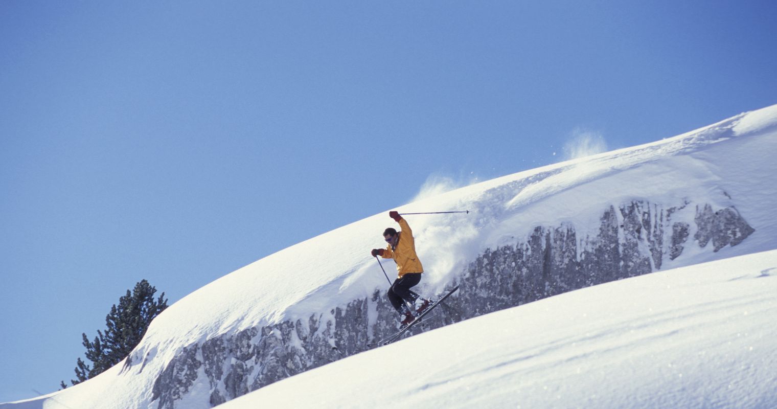 Zentralschweizer Skifahrer von ihrer schönsten Seite