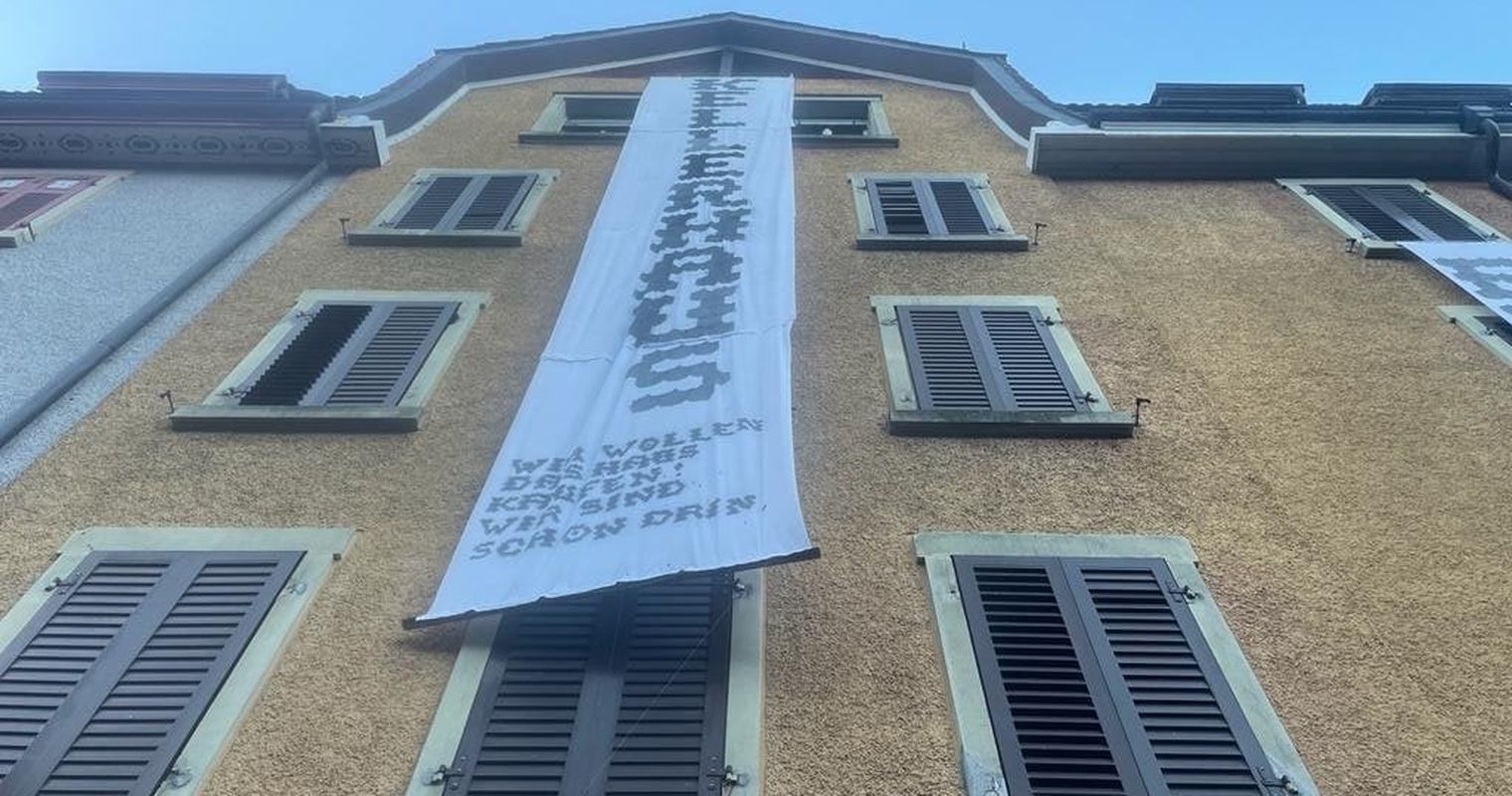 Besetzung Kellerhaus: Willensvollstrecker stellt Ultimatum