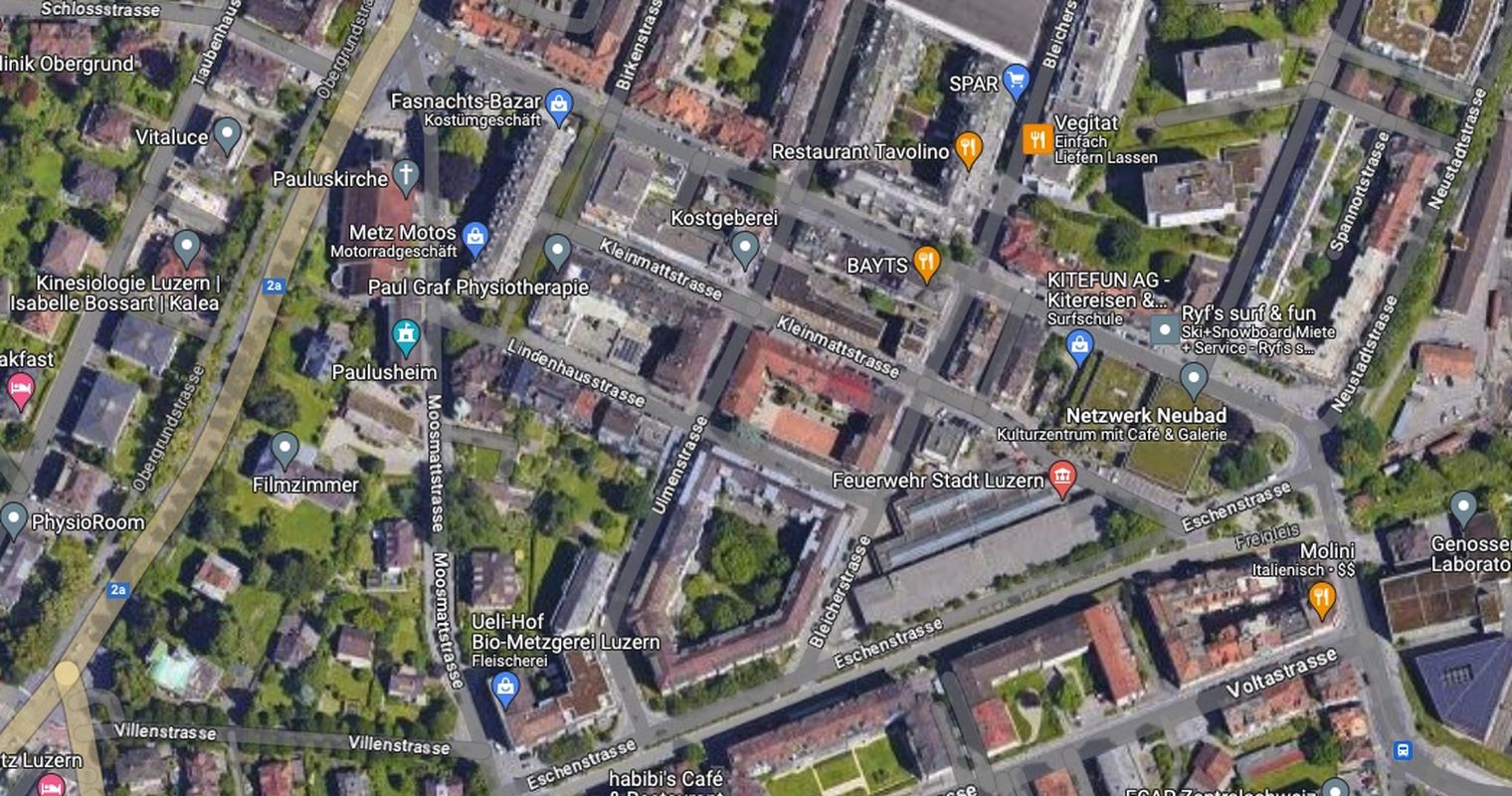 Stadt Luzern prüft Verkehrsregime aus Barcelona beim Neubad