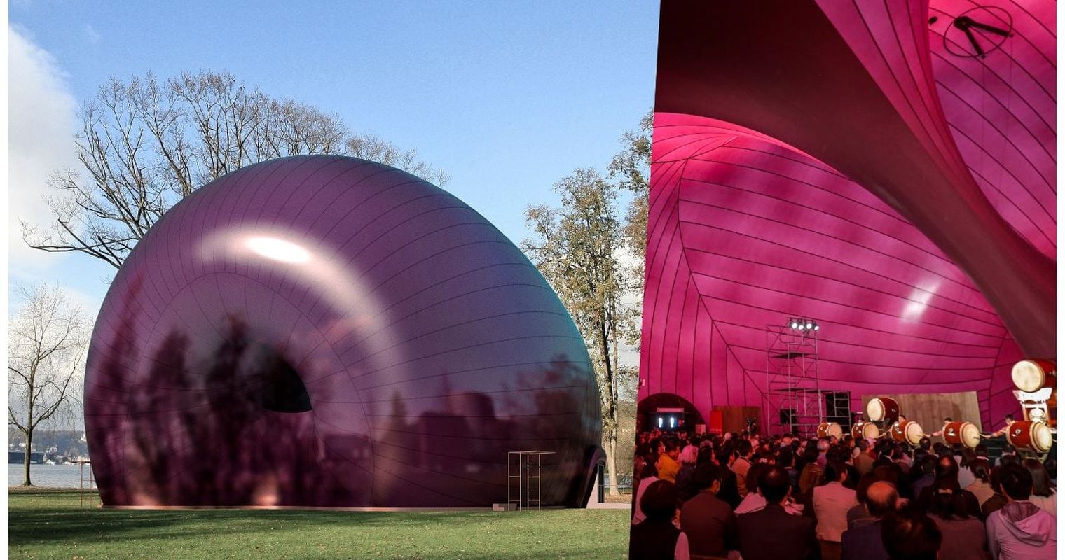 Darum steht auf der Lidowiese bald ein violetter Riesenballon