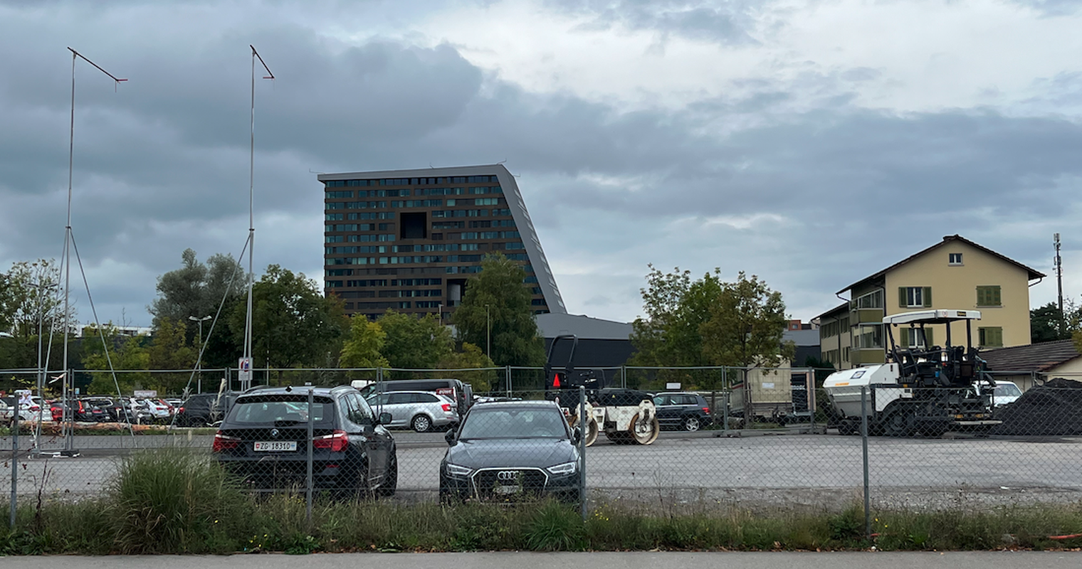 Gaswerkareal: Zugs grösster Parkplatz schliesst