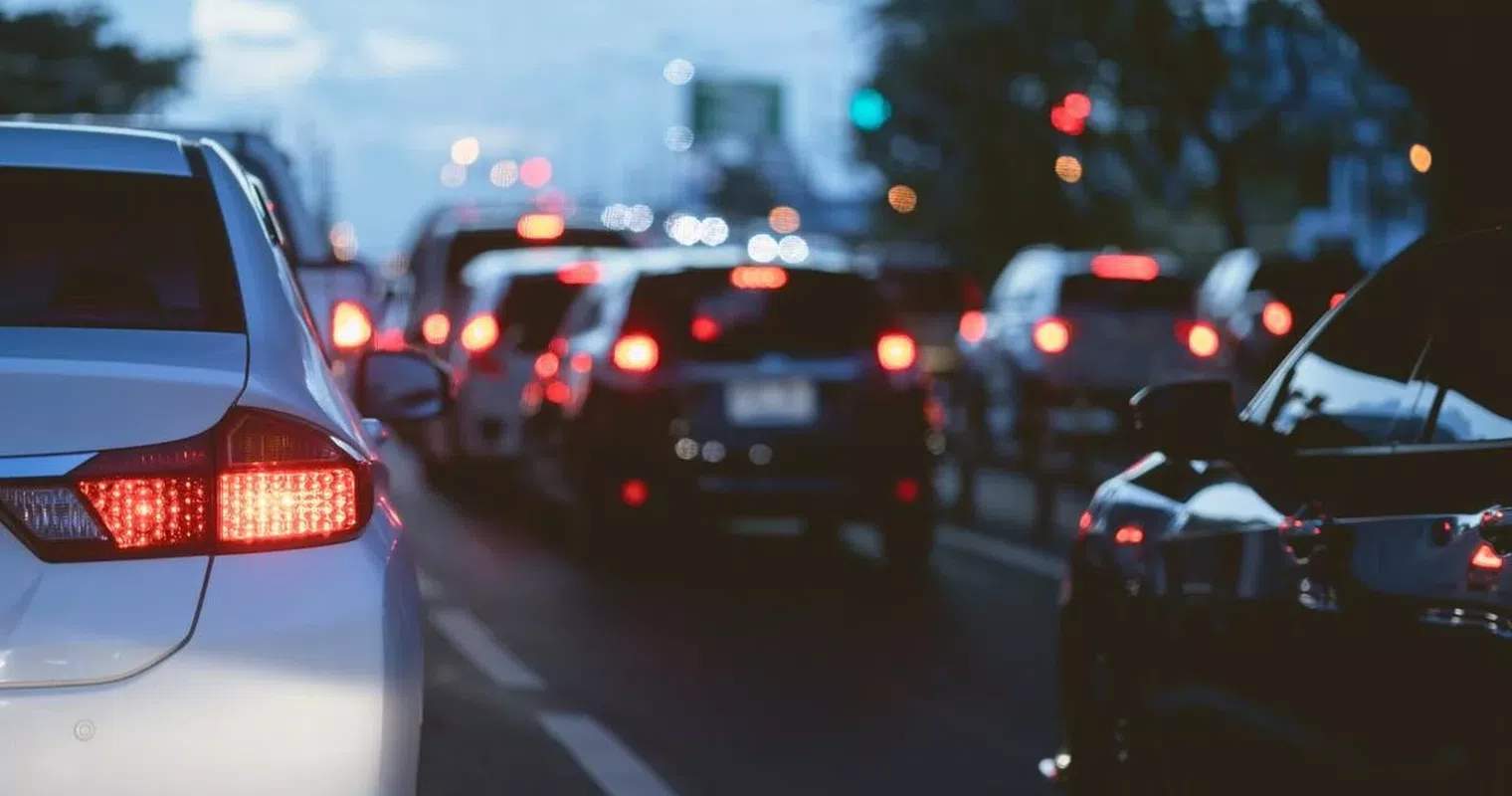 Hier staut es im Morgenverkehr