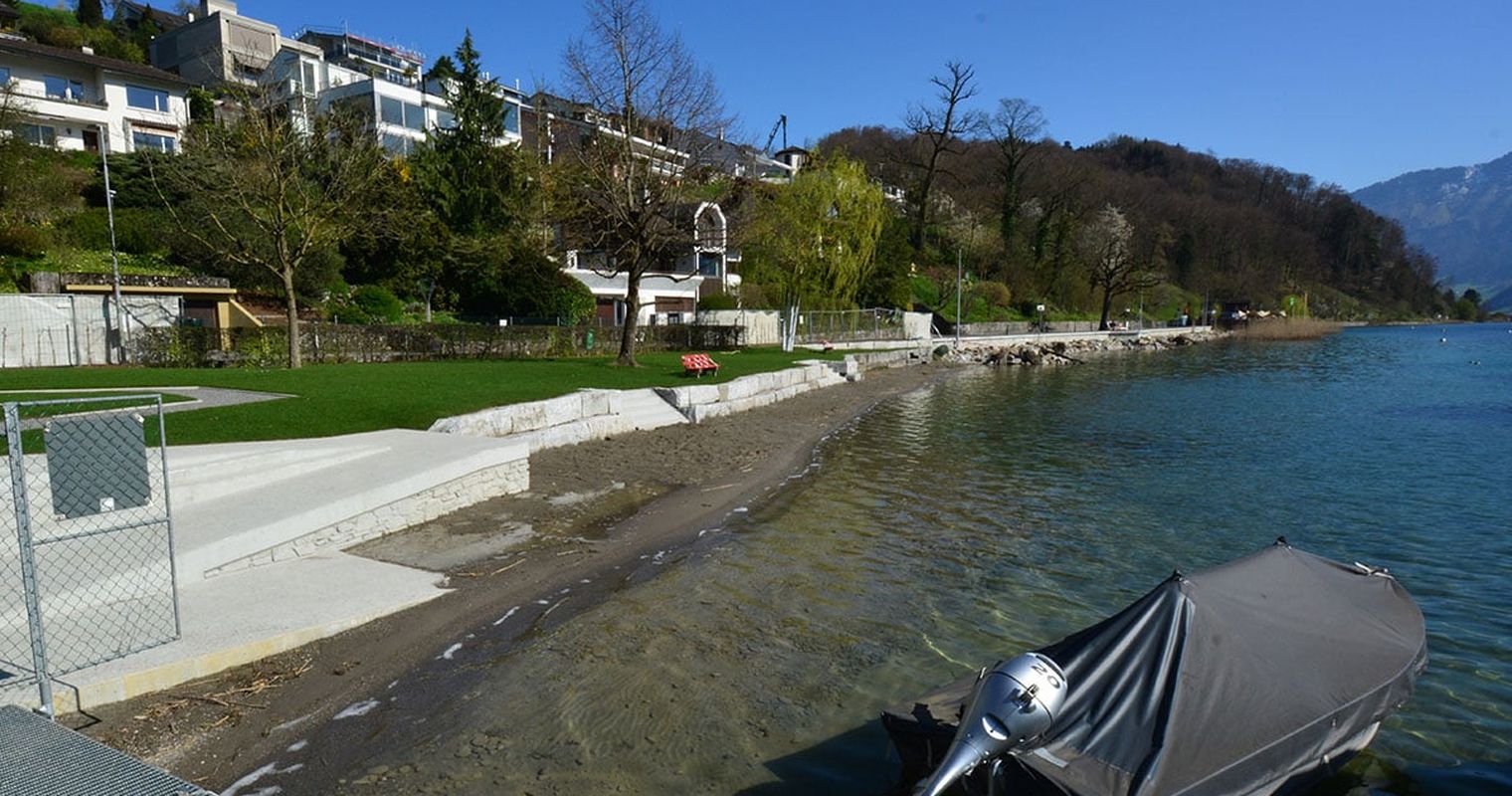 Barrieren weg – jetzt gehört der See in Horw wirklich allen