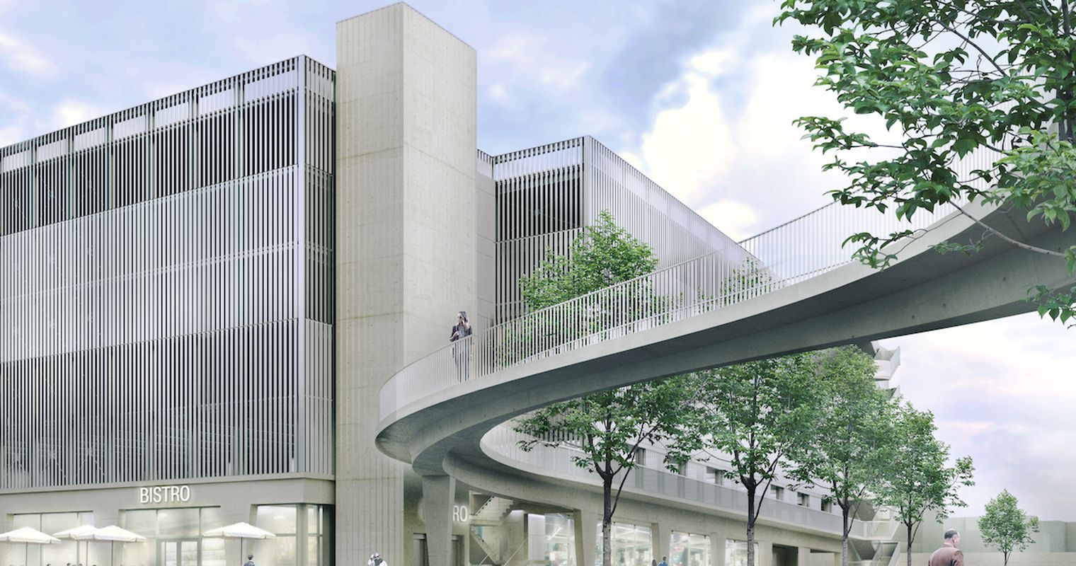 Zug: «Parkhaus der Zukunft» kommt in der Gegenwart an
