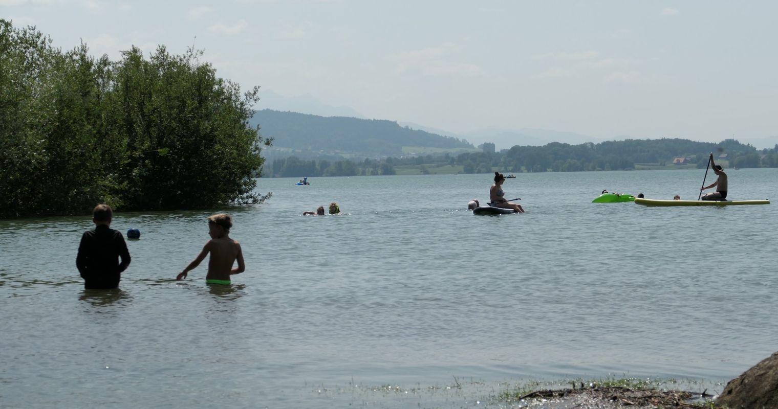 Hochwasser-Regeln sorgen für Badechaos in Zug und Luzern