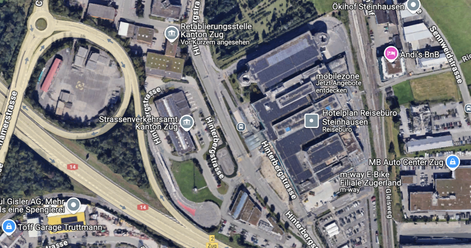 Hier plant Zug ein 46-Millionen-Franken-Provisorium