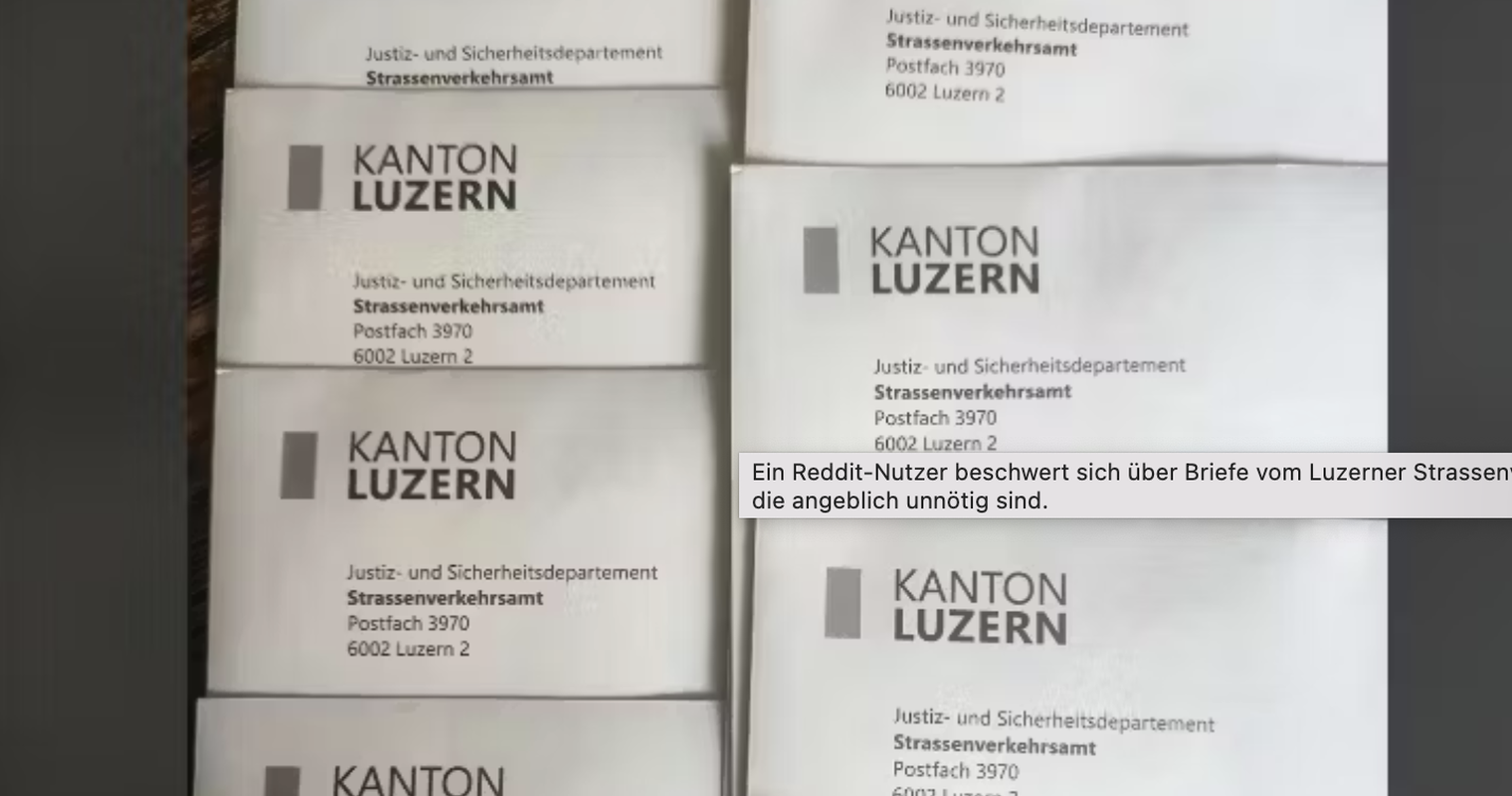 Luzerner achtmal am selben Tag zur MFK aufgeboten