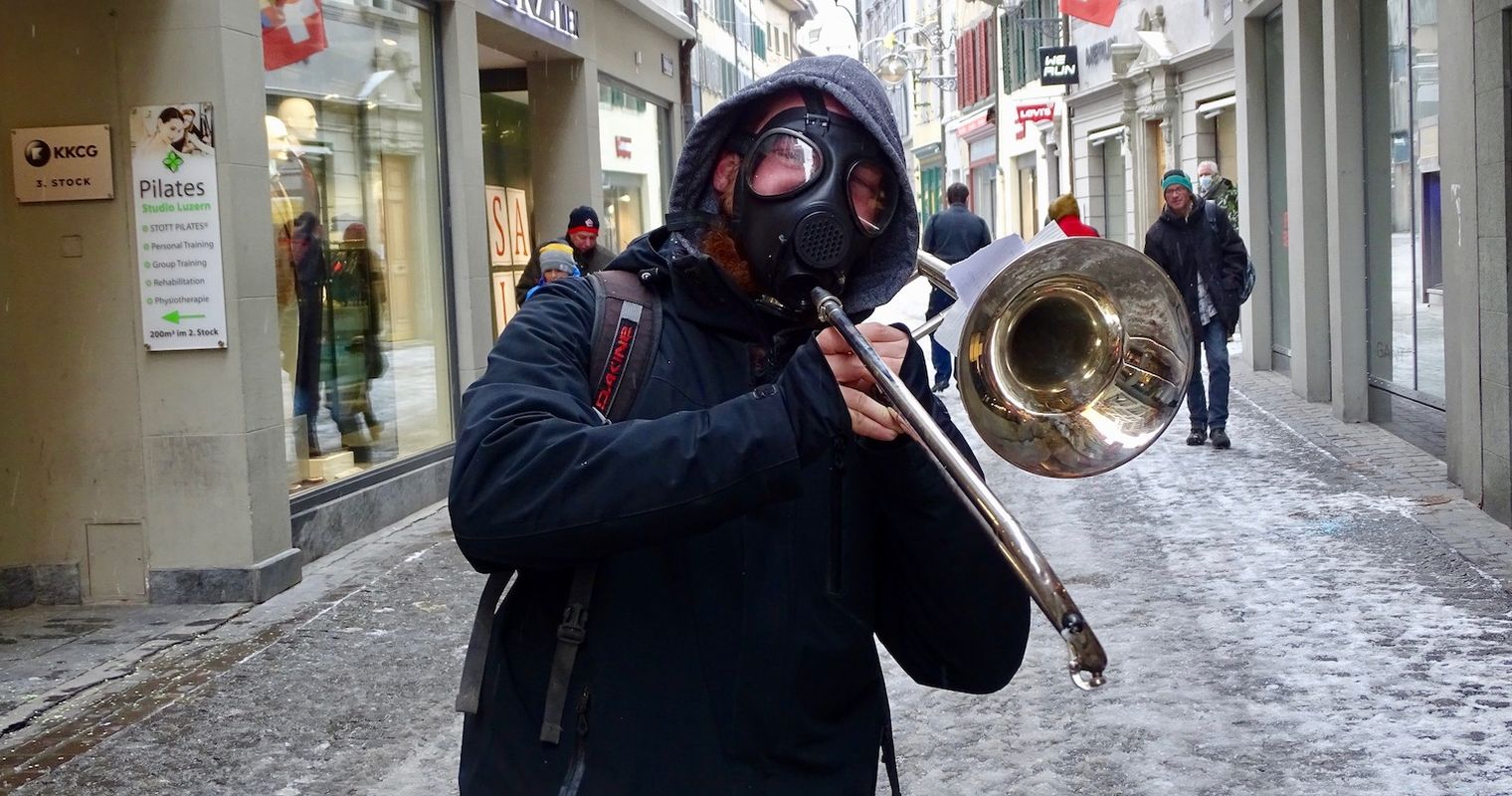 Fasnacht in Luzern: Polizei traf auf leisen Monstercorso und lobt Bevölkerung
