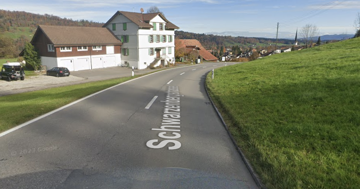 Diese Strasse ist im Mai ein Wochenende lang gesperrt