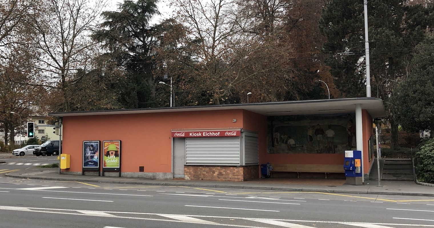 Eichhof-Kiosk: Bald gibt es hier wieder Kaffee und Gipfeli