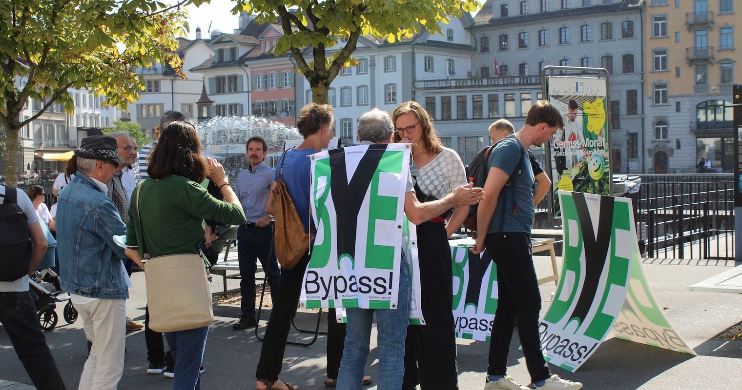 Der Kampf um den Bypass Luzern nimmt Fahrt auf