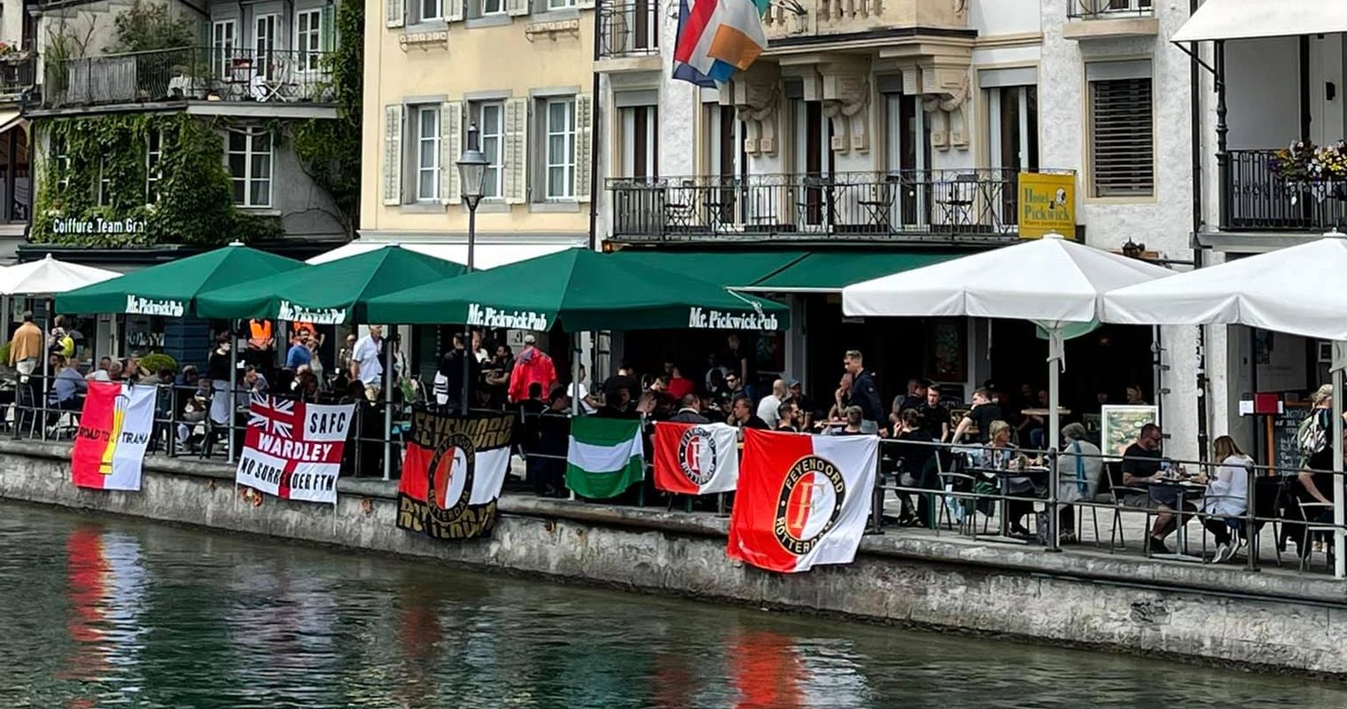 Feyenoord-Fans randalieren im Luzerner «Pickwick»